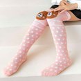 thumbnail image 4 of DEELLEEO 1pair Children Cartoon Animal Knee-High Straight Socks, 4 of 6