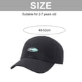 thumbnail image 2 of Gorra de béisbol ajustable de 49 a 52 cm con circunferencia de sombrero para primavera y verano, gorras para el sol para niños y niñas, gorras protectoras solares para niños, 2 of 5