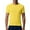 Yellow, variant on Kovlvoll Running Shirts for Men Lightweight Thin Mesh Breathable Comfy Crewneck Short Sleeve Workout Basic Tees Shirt