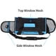 thumbnail image 2 of bolsa para mascotas aprobada por la aerolínea lateral suave, bolsa de viaje para mascotas para gatos, cachorros de perros, bolsa plegable portátil cómoda para mascotas azul Zhivalor WMSS-62, 2 of 4