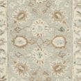 thumbnail image 6 of SAFAVIEH Blossom Fletcher Oriental Wool Runner Rug, Aqua/Ivory, 2'3" x 8', 6 of 7