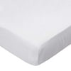 SheetWorld Fitted 100% Cotton Percale Play Yard Sheet Fits BabyBjorn Travel Crib Light 24 x 42, Solid White Woven