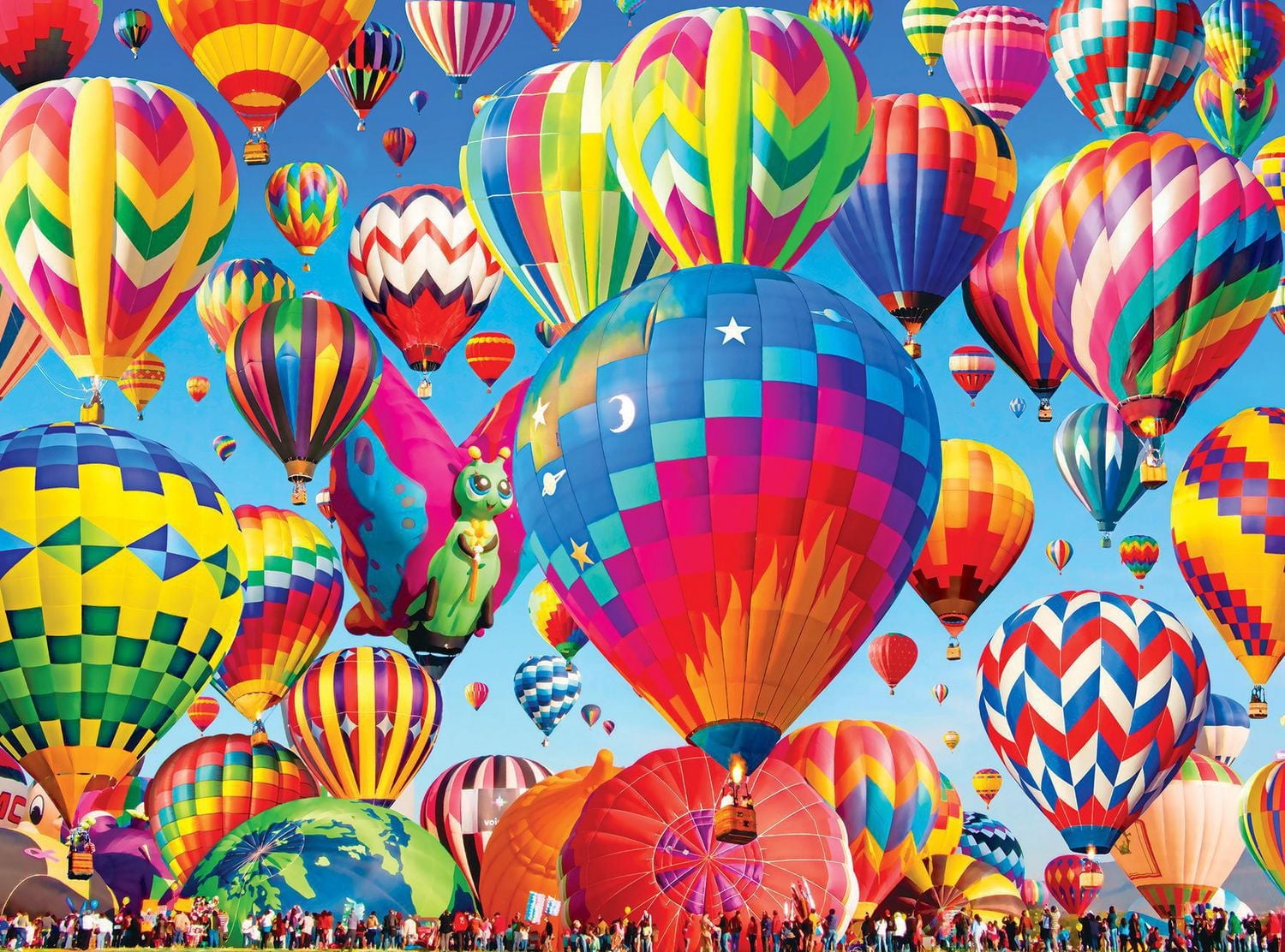 Kodak 1000 piece jigsaw puzzle - Ballooning Fun