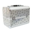 thumbnail image 2 of Milaget Makeup Train Case Beauty Cosmetic Box for Traveling Beauty Tool Makeup Tools A, 2 of 9
