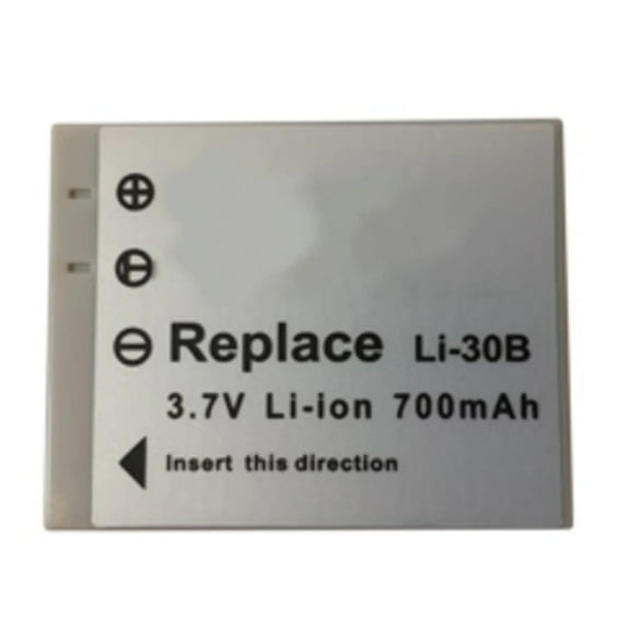 Batteries N Accessories BNA-WB-LI30B Digital Camera Battery - li-ion, 3.6V, 700 mAh, Ultra High Capacity Battery - Replacement for Olympus LI-30B Battery