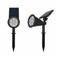 thumbnail image 1 of 2 uds, foco de luz Solar para césped, luz de jardín para exteriores, luz de paisaje RGB enchufable, luz blanca de 7 LED Sailing Electrónica, 1 of 5