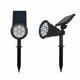 thumbnail image 1 of 2 uds, foco de luz Solar para césped, luz de jardín para exteriores, luz de paisaje RGB enchufable, luz blanca de 7 LED JM, 1 of 5