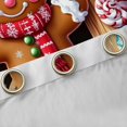 thumbnail image 4 of Manfei Christmas Gingerbread Man Black Out Curtains,Candy Cane Curtains Pack of 2 (42x63 Each),Colorful Xmas Ball Bedroom Curtains For Teens,Super Cozy Room Decor, 4 of 6