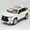 White, variant on 1: 24 Suitable for Lexus LX570 Alloy Simulation Car Die Casting Model Dynamic Sound and Light Toy Series Collectibles Boy's Birthday Gift