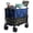 Blue, variant on EDX Heavy‑Duty Folding Wagon Cart with 54‑inch Rack, Double‑Decker Collapsible Wagon for Camping and Beach, 440 lbs Capacity, Brown