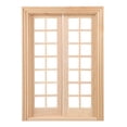 thumbnail image 1 of 1Pc Bricolage Modèle de Porte Ornement en Bois Mini Meubles Ornement Photo Prop, 1 of 9