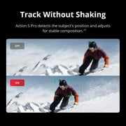 DJI Osmo Action 5 Pro 4K Camera, 12MP, 1/1.3 Sensor, Dual OLED Screens, 120fps, Waterproof