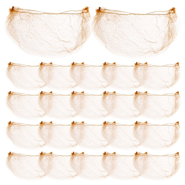 FOMIYES 50Ud Cobertores Para Bun De Mujer Red Invisible Para Danza Y Uso