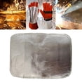 thumbnail image 6 of Aluminized Hand Pad Glove PU Fireproof Welding Welding Gloves Heat Hand Pad for, 6 of 8