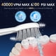 thumbnail image 3 of OILSAO Cepillo de dientes eléctrico con hilo dental de agua Cepillo de dientes con hilo dental profesional Combo de hilo dental eléctrico 2 en 1 Cepillado y uso de hilo dental para limpieza de dientes, 3 of 7