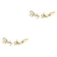 thumbnail image 4 of Guardoinrt Good Demonstrating Effect And Stand-out Shower Banner Metal Luster Home Gold  babyshower 2Set, 4 of 5