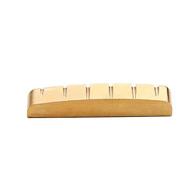 lionlar Brass Slotted Nut Accessories Professional Pre Slotted Nut 43mm Durable for Bass 6 strings