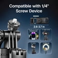 thumbnail image 5 of BN-LINK 67" Tripod for iPhone with 2 Filling Lights, 360°Rotating Extendable Selfie Stick for iPhone with Remote and Phone Holder, Phone Tripod Stand Compatible with iPhone Android, Camera, 5 of 9