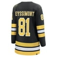 thumbnail image 3 of Women's Fanatics Michael Eyssimont Black Boston Bruins Home Breakaway Player Jersey, 3 of 3
