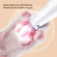 thumbnail image 5 of Belvedere Cat Grooming Trimmer - Rechargeable Low Noise Clipper with LED Light, Waterproof & Precision for Sensitive Areas, 5 of 9