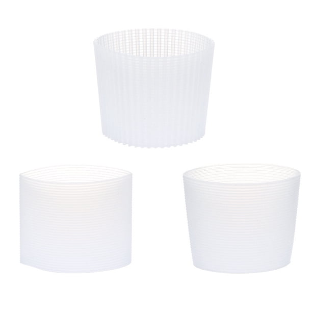 Fundas para tazas, resistentes al calor, protectoras, antideslizantes, cubiertas de silicona para tazas, botas para botellas de agua