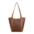 thumbnail image 1 of Bolso de mano de piel sintética elegante, resistente al agua y de gran capacidad para el trabajo, las compras y los viajes, 1 of 8
