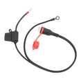 thumbnail image 1 of Fused Connector Lead,  Terminal Battery Charging Cable 1/4in / M6 Ringlets Thick Copper Heavy Duty  for Repairing, 1 of 8