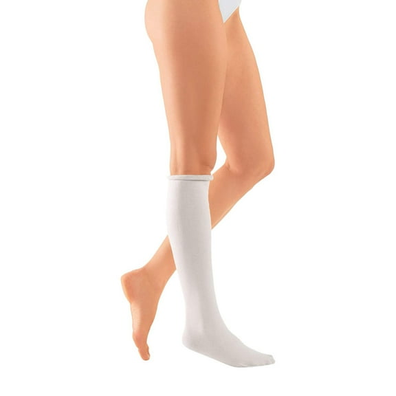 circaid Lower Leg Compression Wrap Undersock Liner, 80 cm (Max), Beige-Lycra