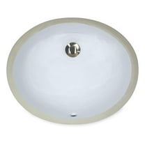 UM-17X14-W-K Lavatory Sink, White
