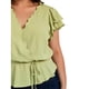 thumbnail image 4 of Blusa de Manga Mariposa Roman Fashion Talla Extra 91597 Pistache Verde 42, 4 of 6