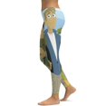 thumbnail image 3 of Wild Kratts Women's Yoga Pants Elastic Yoga Capris Workout Leggings High Waist Trousers for Running, Daily Wear 2XL, 3 of 8