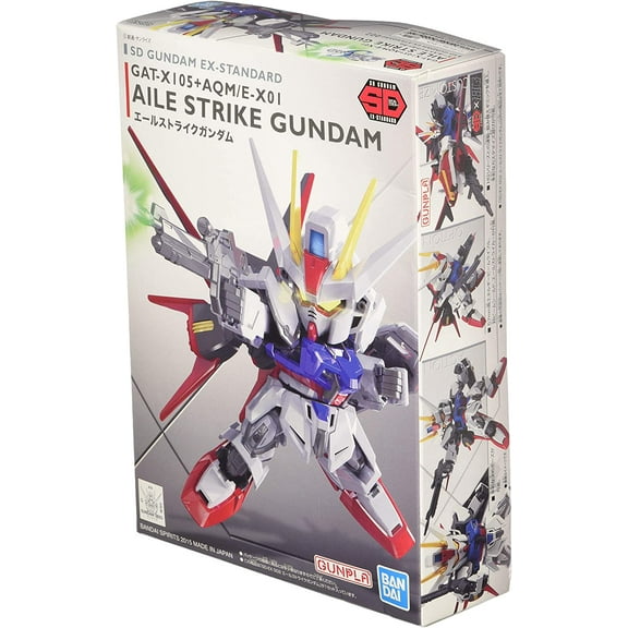 Bandai Hobby SD EX-Standard #002 Aile Strike Gundam Plastic Model kit