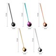 thumbnail image 2 of Iced Tea Spoon, Stainless Steel Coffee Mixing Spoons, Long Cream Dessert Spoons, 2 of 5