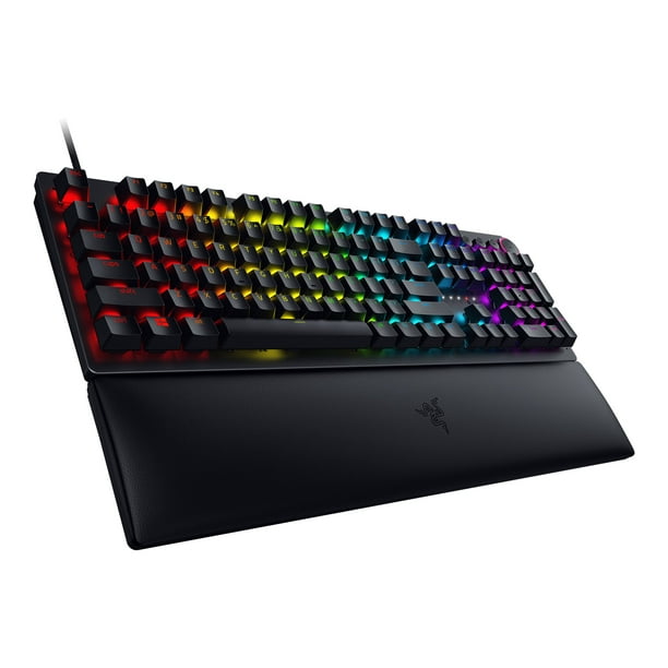 Razer Huntsman V2 - Keyboard - backlit - USB - QWERTY - US - key