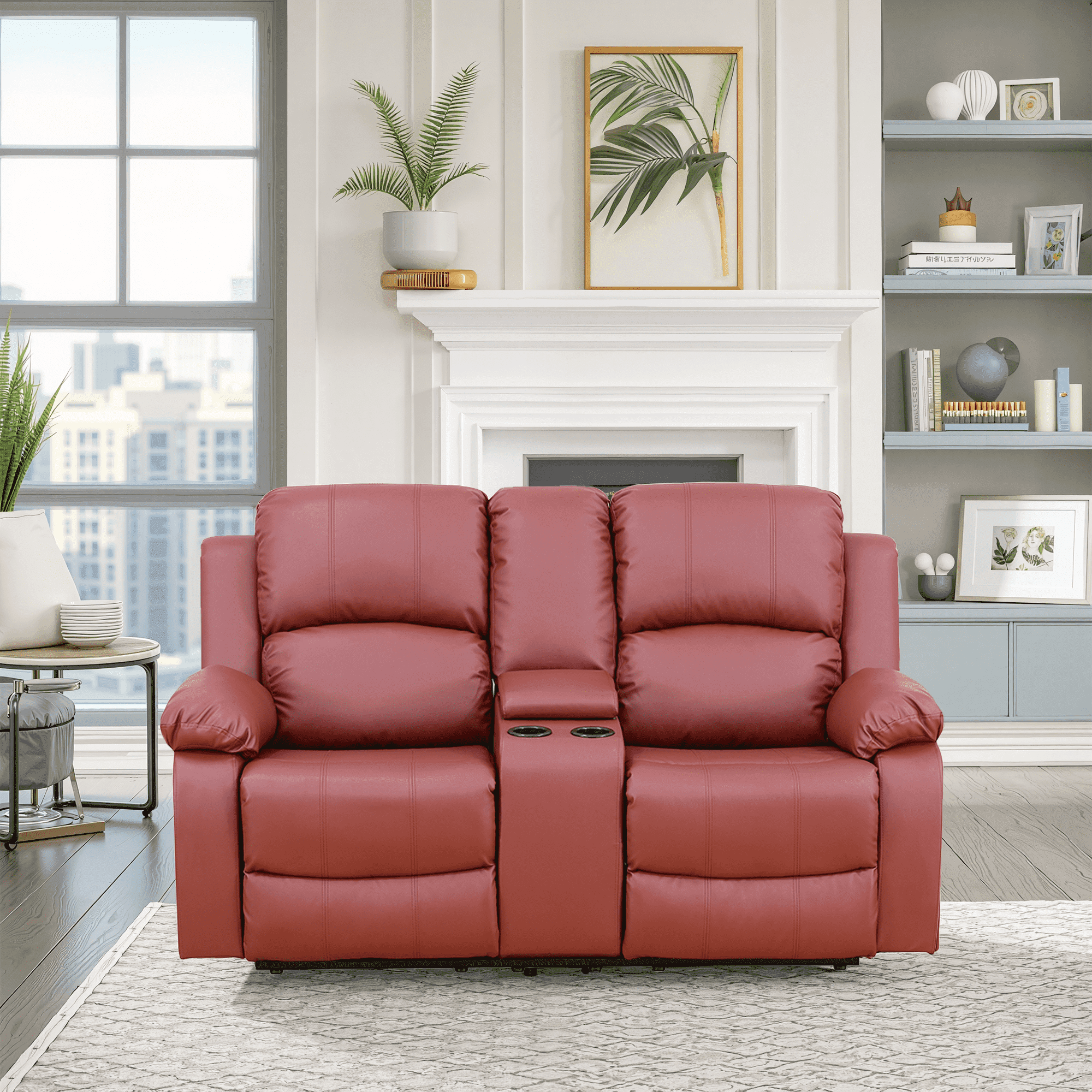 MAYEERTY Modern Adult Simple Reclining Stylish Business Function Sofa for Living Room