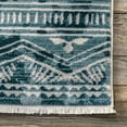 thumbnail image 3 of nuLOOM Azaria Striped Moroccan Area Rug, 8' x 10', Blue, 3 of 4