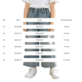 thumbnail image 5 of EnJoCho Girls Jeans Wide Leg Elastic High Waist Loose Fit Pocketed Denim Trousers Classic Bottoms For Kids Spring Autumn Back-to-School Daily Fashion Casual Wear, 5 of 9