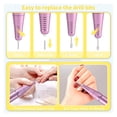 thumbnail image 5 of Portable Professional Nail Drill 35000 RPM Rechargeable Drill Set Gel Polish Remover Milling Cutter Wireless Manicure Machine ,Quality Torque, 5 of 5