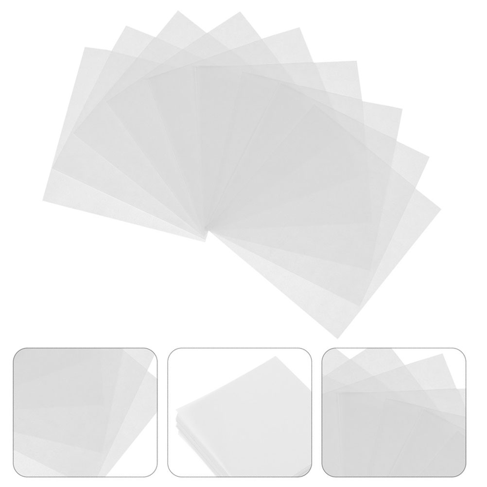 FOMIYES 500pcs Weighing Papers Sample Weigh Papers Measurement Samples Transfer Paper