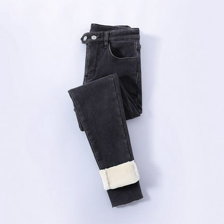 ZOENOVA 2023 Winter Womens High Waist Skinny Jeans Warm Fleece Velvet  Jeggings Elastic Jeggings For Casual Straight Style Style #230814 From  Heng01, $12.69