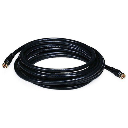 UPC: 0844660063148 | Monoprice 106314 15  RG6 Coaxial Cable Black