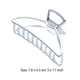 thumbnail image 5 of Jumpingount Clips de garra de moda estilo Simple grande práctico estilo Simple pulpo resistente exquisito accesorios pasadores para mujeres Ropa, zapatos y accesorios Miscelánea Plata/Arco Jumpingount AP009384-05, 5 of 6