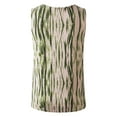 thumbnail image 3 of Doublju Women's Scoop Neck Front Pleated Sleeveless Tank Top, 3 of 4
