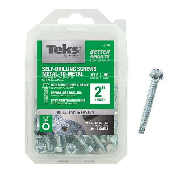 Teks 12x2" HWH/Drill Pt V60