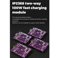 thumbnail image 4 of MóDulo de Carga RáPida IP2368 Bidireccional de 100 W, Interfaz -Boost Tipo C, Placa de Carga RáPida de EnergíA de BateríA de Litio, 4 of 5