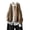 Khaki, variant on Women's Fashion Casual Solid Color Knitted Cardigan Coat Loose Casual Long Sleeve Sweater Coat for Fall and Winter Layering,Black,M