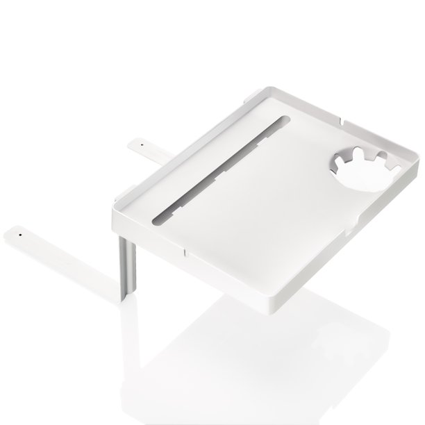 Aleratec Bedside Caddy Tray Shelf With Built In Cup Holder Walmart