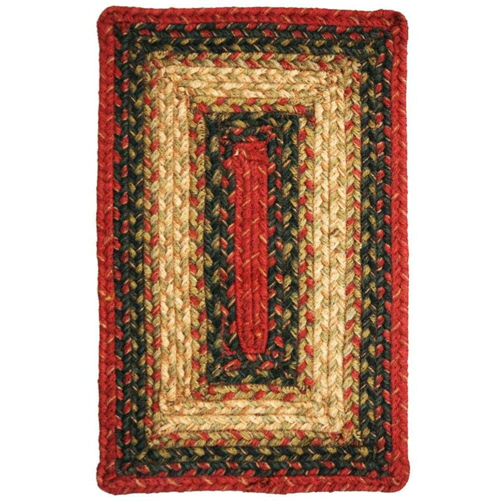 Homespice Vancouver Braided Rectangle Placemat (10 inch x 15 inch)