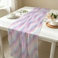 thumbnail image 4 of PBAZIH Gradient Sheer Mesh Table Runner for Party Decor Elegant Polyester and Spandex Tablecloth for Weddings, Showers, and Home Dining Versatile and Reusable Table Decoration, 4 of 6