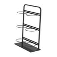thumbnail image 2 of jinwen Basketball Holder Vertical Ball Rack Multifunction Sturdy Football Stand Storage 3 Layers, 2 of 9